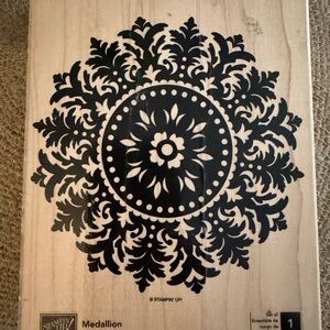 Stampin' Up! Black Medallion stamp
